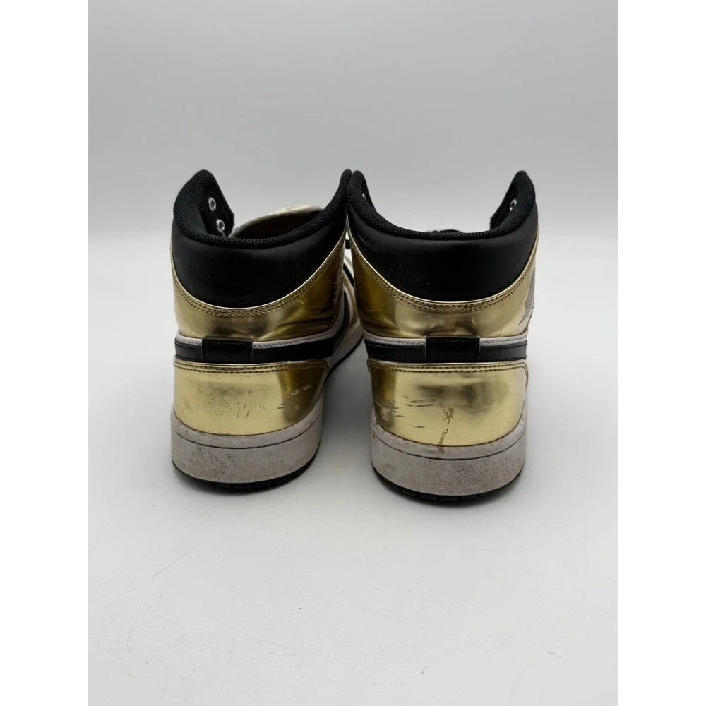 Jordan Air Jordan 1 Mid Metallic Gold DC1419-700 Mens Size 13 No Box